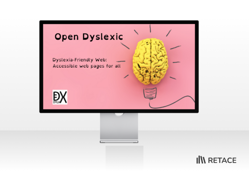 Logo da extensão Open Dyslexic